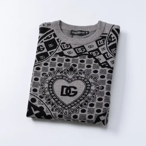 Replica Dolce & Gabbana D&G Sweaters Long Sleeved For Men #1403966 $45.00 USD for Wholesale