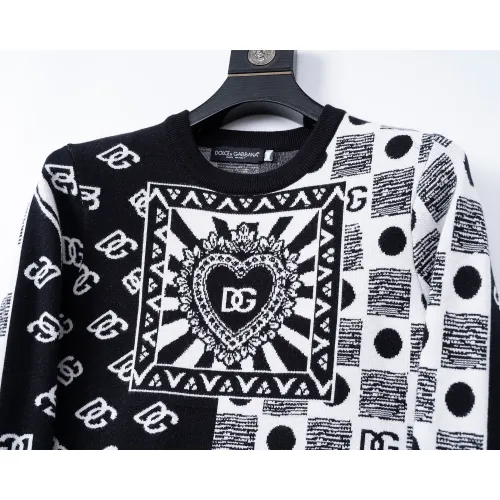 Replica Dolce & Gabbana D&G Sweaters Long Sleeved For Men #1403967 $45.00 USD for Wholesale