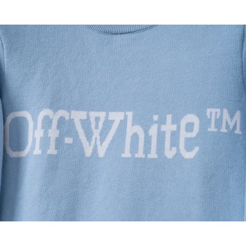 Replica Off-White Sweaters Long Sleeved For Men #1403970 $45.00 USD for Wholesale