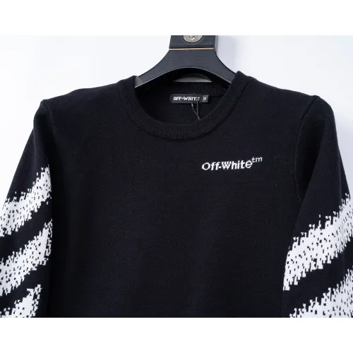 Replica Off-White Sweaters Long Sleeved For Men #1403973 $45.00 USD for Wholesale