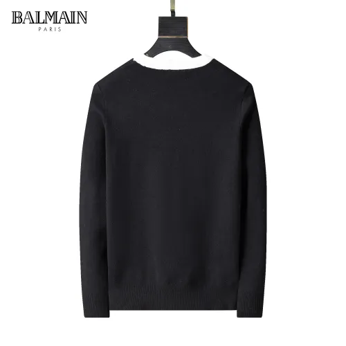 Replica Balmain Sweaters Long Sleeved For Men #1403991 $45.00 USD for Wholesale