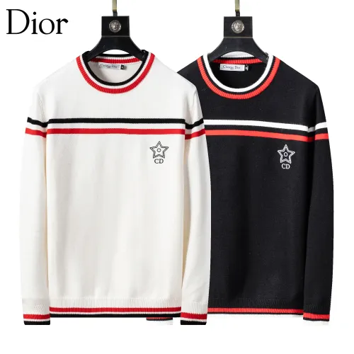 Replica Christian Dior Sweaters Long Sleeved For Men #1403994 $45.00 USD for Wholesale