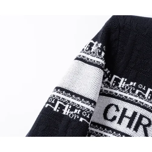 Replica Christian Dior Sweaters Long Sleeved For Men #1403996 $45.00 USD for Wholesale
