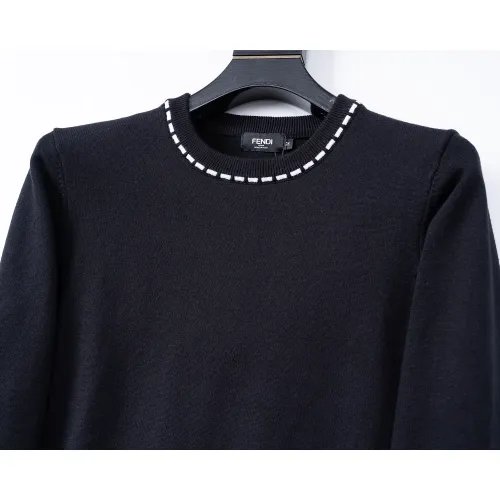 Replica Fendi Sweaters Long Sleeved For Men #1404002 $45.00 USD for Wholesale
