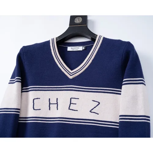 Replica Valentino Sweaters Long Sleeved For Men #1404006 $45.00 USD for Wholesale