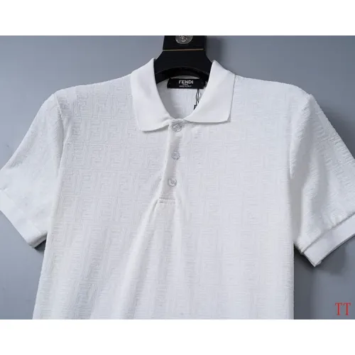 Replica Fendi Tracksuits Short Sleeved For Men #1404027 $68.00 USD for Wholesale