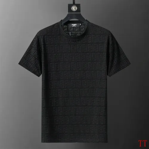 Replica Fendi Tracksuits Short Sleeved For Men #1404028 $60.00 USD for Wholesale