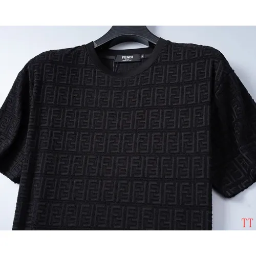 Replica Fendi Tracksuits Short Sleeved For Men #1404028 $60.00 USD for Wholesale