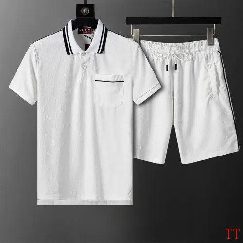 Gucci Tracksuits Short Sleeved For Men #1404045 $68.00 USD, Wholesale Replica Gucci Tracksuits