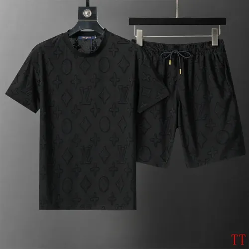 Louis Vuitton LV Tracksuits Short Sleeved For Men #1404068 $60.00 USD, Wholesale Replica Louis Vuitton LV Tracksuits