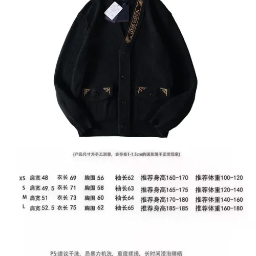 Replica Louis Vuitton LV Sweaters Long Sleeved For Unisex #1404091 $85.00 USD for Wholesale