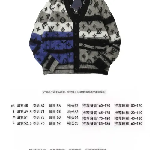 Replica Louis Vuitton LV Sweaters Long Sleeved For Unisex #1404092 $72.00 USD for Wholesale