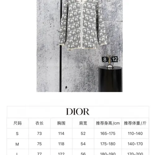 Replica Christian Dior Sweaters Long Sleeved For Unisex #1404126 $60.00 USD for Wholesale