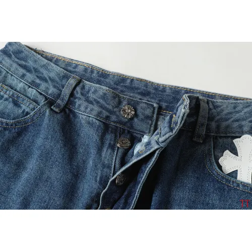 Replica Chrome Hearts Jeans For Men #1404165 $60.00 USD for Wholesale