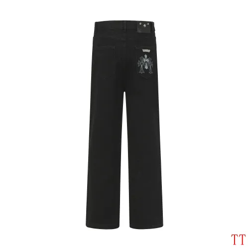 Replica Chrome Hearts Jeans For Men #1404166 $60.00 USD for Wholesale