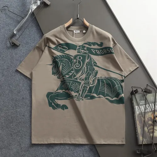 Burberry T-Shirts Short Sleeved For Unisex #1404230 $42.00 USD, Wholesale Replica Burberry T-Shirts