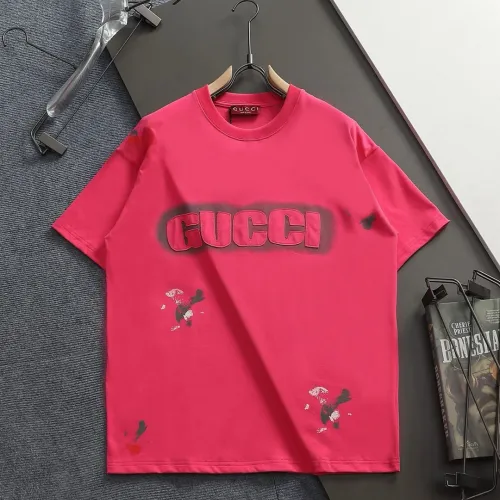 Gucci T-Shirts Short Sleeved For Unisex #1404257 $40.00 USD, Wholesale Replica Gucci T-Shirts