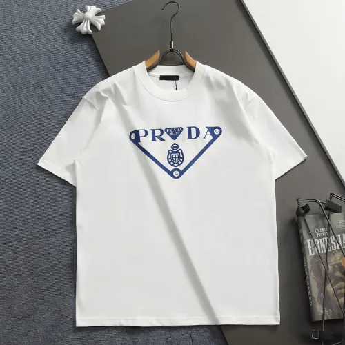 Prada T-Shirts Short Sleeved For Unisex #1404261 $42.00 USD, Wholesale Replica Prada T-Shirts