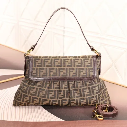 Fendi AAA Quality Shoulder Bags For Women #1404288 $92.00 USD, Wholesale Replica Fendi AAA Quality Shoulder Bags