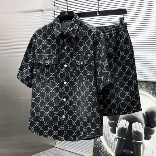 Gucci Tracksuits Short Sleeved For Men #1404303 $82.00 USD, Wholesale Replica Gucci Tracksuits