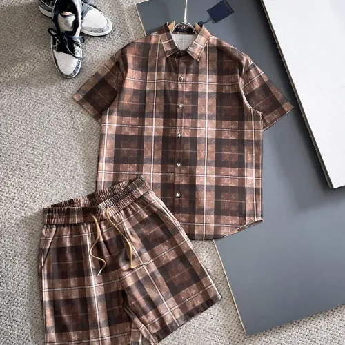 Louis Vuitton LV Tracksuits Short Sleeved For Men #1404348 $102.00 USD, Wholesale Replica Louis Vuitton LV Tracksuits