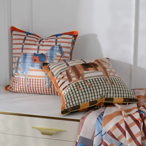 Replica Hermes Cushion #1404375 $39.00 USD for Wholesale