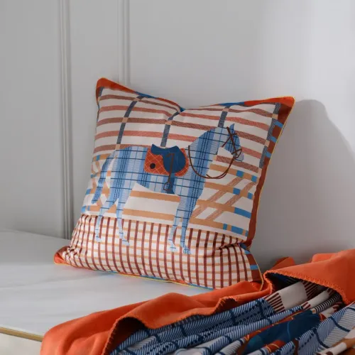 Replica Hermes Cushion #1404375 $39.00 USD for Wholesale
