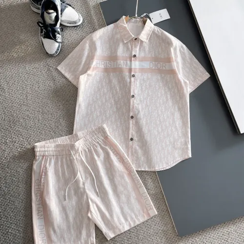 Christian Dior Tracksuits Short Sleeved For Men #1404440 $102.00 USD, Wholesale Replica Christian Dior Tracksuits