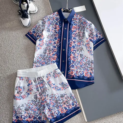 Gucci Tracksuits Short Sleeved For Men #1404444 $102.00 USD, Wholesale Replica Gucci Tracksuits