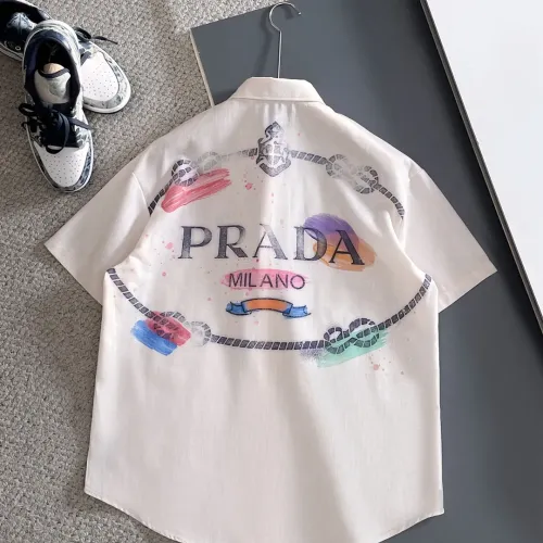Replica Prada Tracksuits Short Sleeved For Men #1404445 $102.00 USD for Wholesale