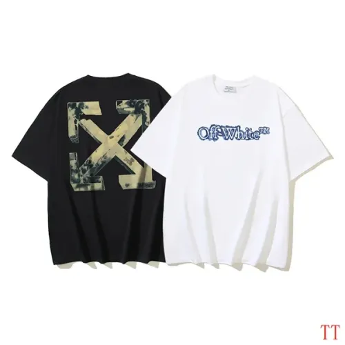 Replica Off-White T-Shirts Short Sleeved For Unisex #1404474 $29.00 USD for Wholesale