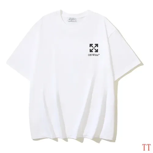 Off-White T-Shirts Short Sleeved For Unisex #1404480