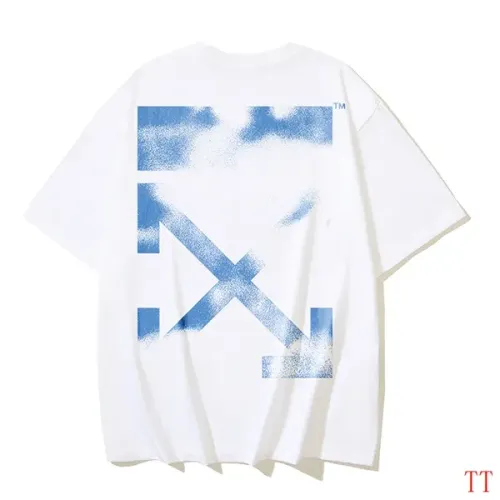 Off-White T-Shirts Short Sleeved For Unisex #1404482