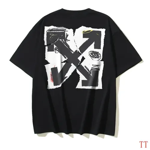 Replica Off-White T-Shirts Short Sleeved For Unisex #1404501 $32.00 USD for Wholesale