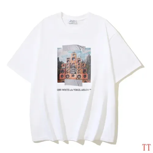 Off-White T-Shirts Short Sleeved For Unisex #1404504