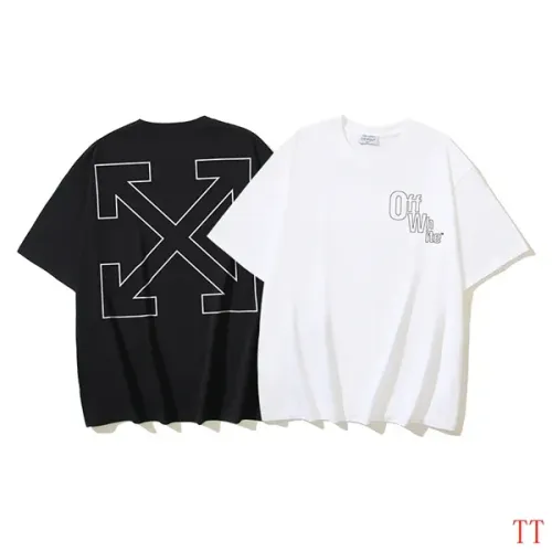 Replica Off-White T-Shirts Short Sleeved For Unisex #1404524 $29.00 USD for Wholesale