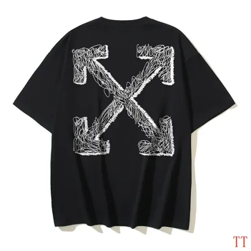 Off-White T-Shirts Short Sleeved For Unisex #1404527
