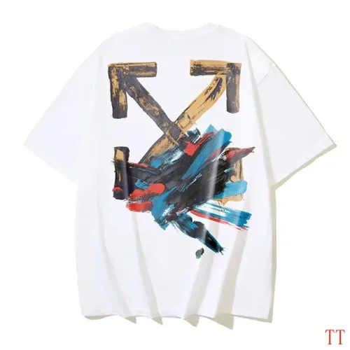Off-White T-Shirts Short Sleeved For Unisex #1404539