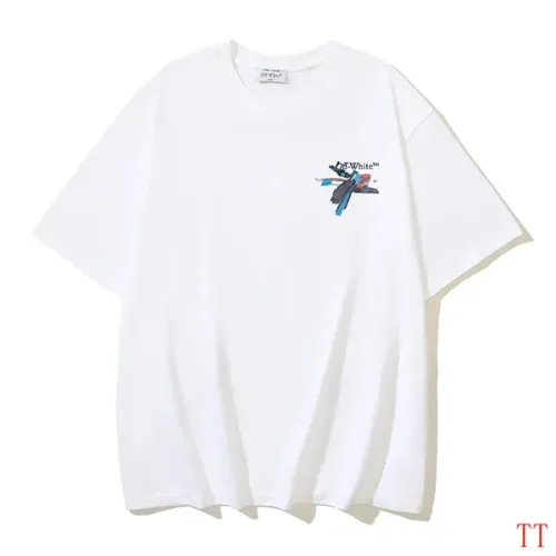Replica Off-White T-Shirts Short Sleeved For Unisex #1404539 $29.00 USD for Wholesale