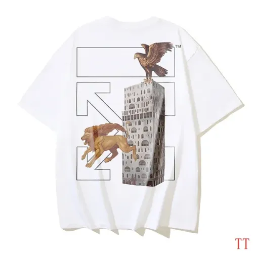 Off-White T-Shirts Short Sleeved For Unisex #1404545