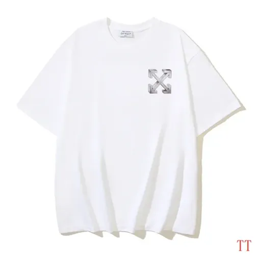 Replica Off-White T-Shirts Short Sleeved For Unisex #1404547 $29.00 USD for Wholesale