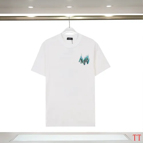 Replica Amiri T-Shirts Short Sleeved For Unisex #1404584 $32.00 USD for Wholesale
