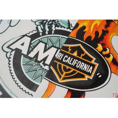 Replica Amiri T-Shirts Short Sleeved For Unisex #1404586 $32.00 USD for Wholesale