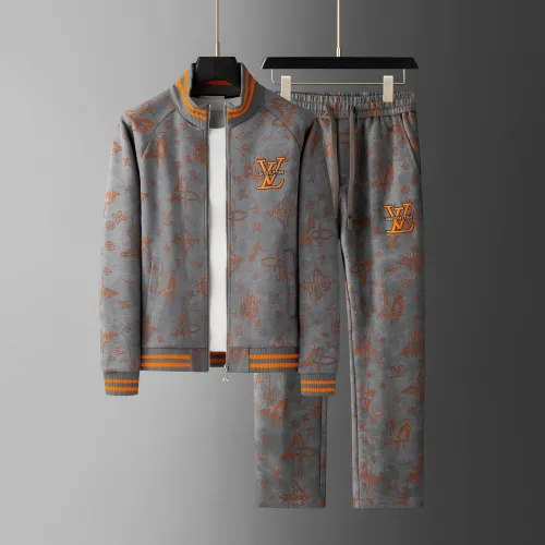 Louis Vuitton LV Tracksuits Long Sleeved For Men #1404711 $88.00 USD, Wholesale Replica Louis Vuitton LV Tracksuits