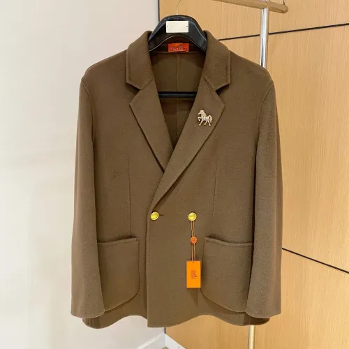 Hermes Coats Long Sleeved For Men #1404745 $261.16 USD, Wholesale Replica Hermes Coats
