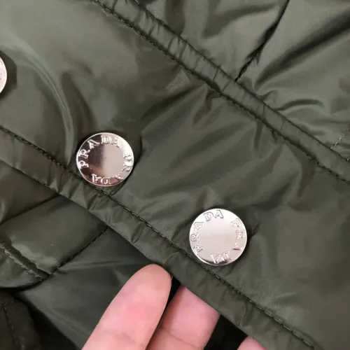 Replica Prada Down Feather Coat Long Sleeved For Men #1404795 $195.00 USD for Wholesale