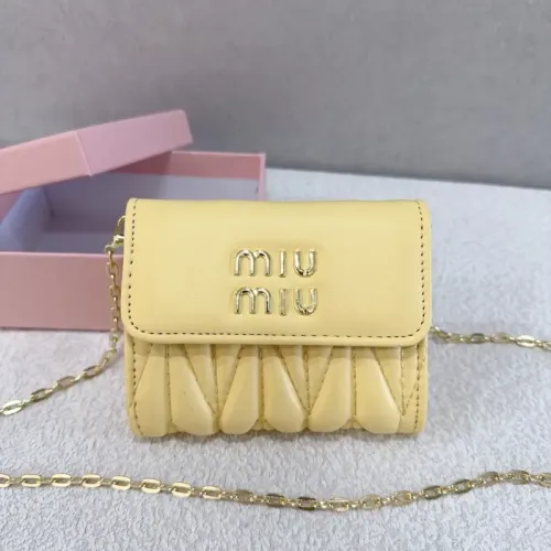 MIU MIU Wallets For Women #1404924 $34.00 USD, Wholesale Replica MIU MIU Wallets