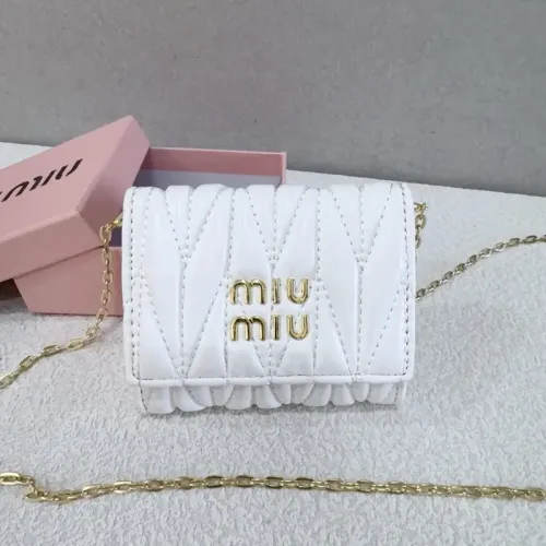 MIU MIU Wallets For Women #1404927 $34.00 USD, Wholesale Replica MIU MIU Wallets