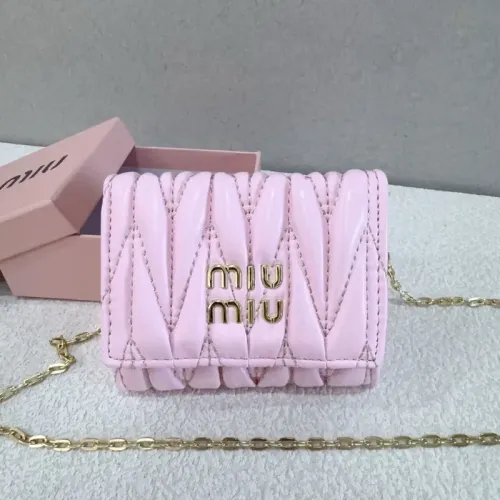 MIU MIU Wallets For Women #1404929 $34.00 USD, Wholesale Replica MIU MIU Wallets