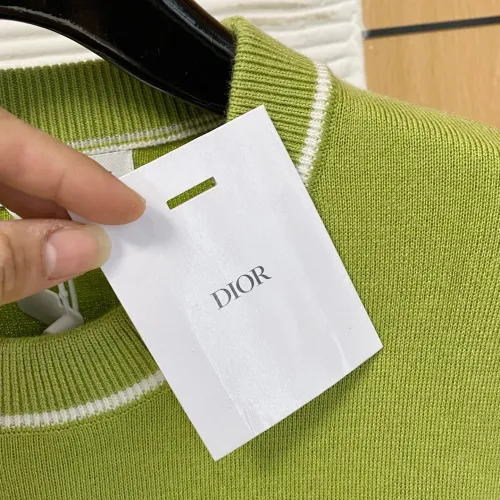 Replica Christian Dior Sweaters Long Sleeved For Men #1405103 $85.00 USD for Wholesale